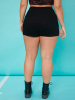 Plus Grommet Lace Up Skort