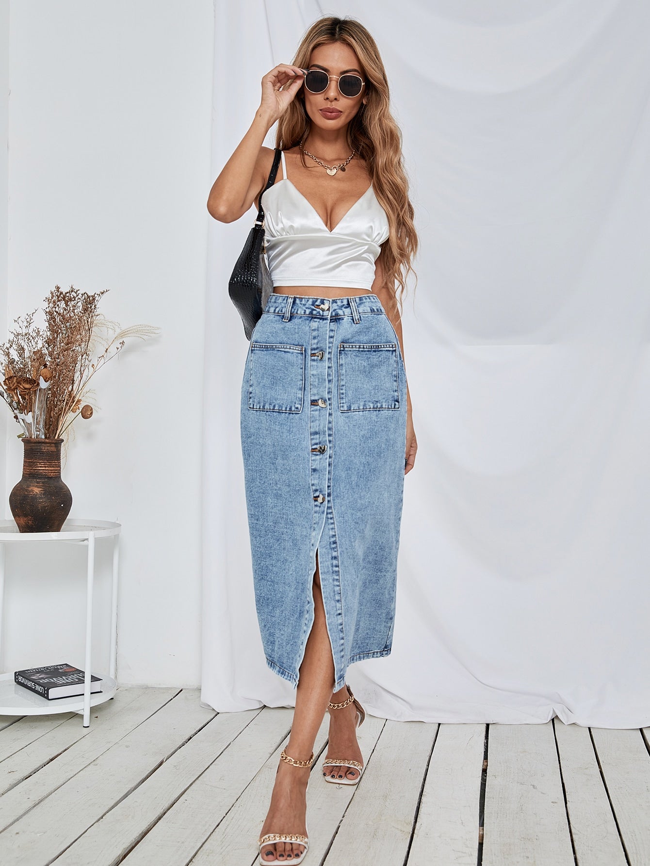 Women Denim Skirts Factories