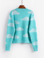 Cloud Pattern Sweater
