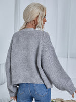 Drop Shoulder Cardigan