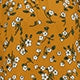 All Over Print Belted Long Sleeve V Neck Flared High Waist Maxi Dress