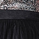 Colorblock Zipper Sleeveless Halter Flared High Waist Short Dress