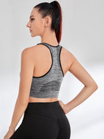 Solid Seamless Sports Bra