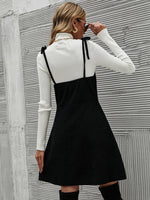 Tie Shoulder Corduroy Cami Dress Without Top