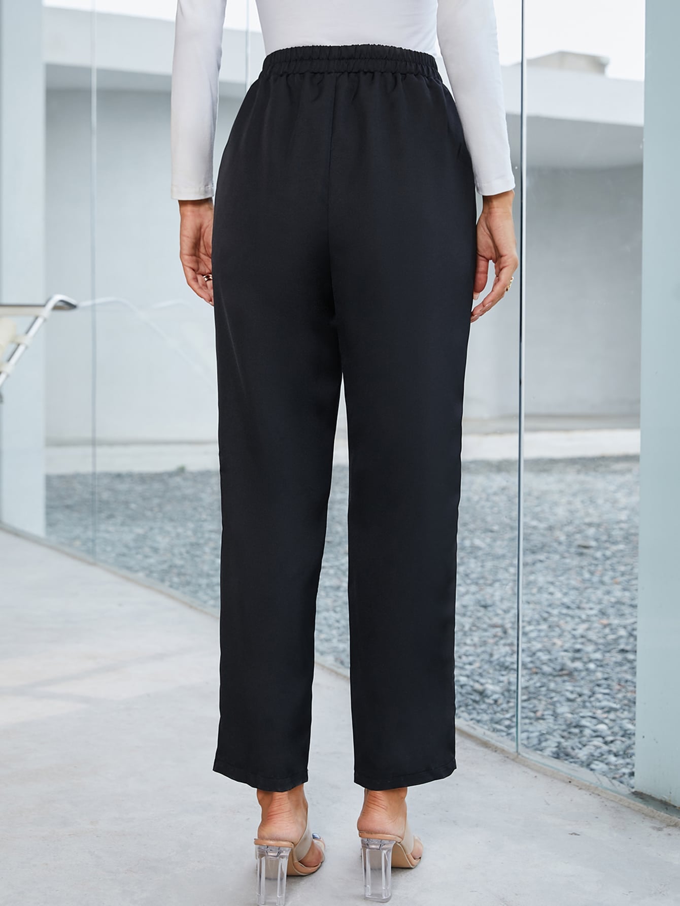 Slant Pocket Ring Linked Pants
