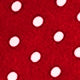 Polka Dot Scallop Sleeveless Notched Straight Natural Short Dress