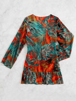 Tropical Print Kimono