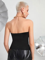 Cutout Front Tube Top