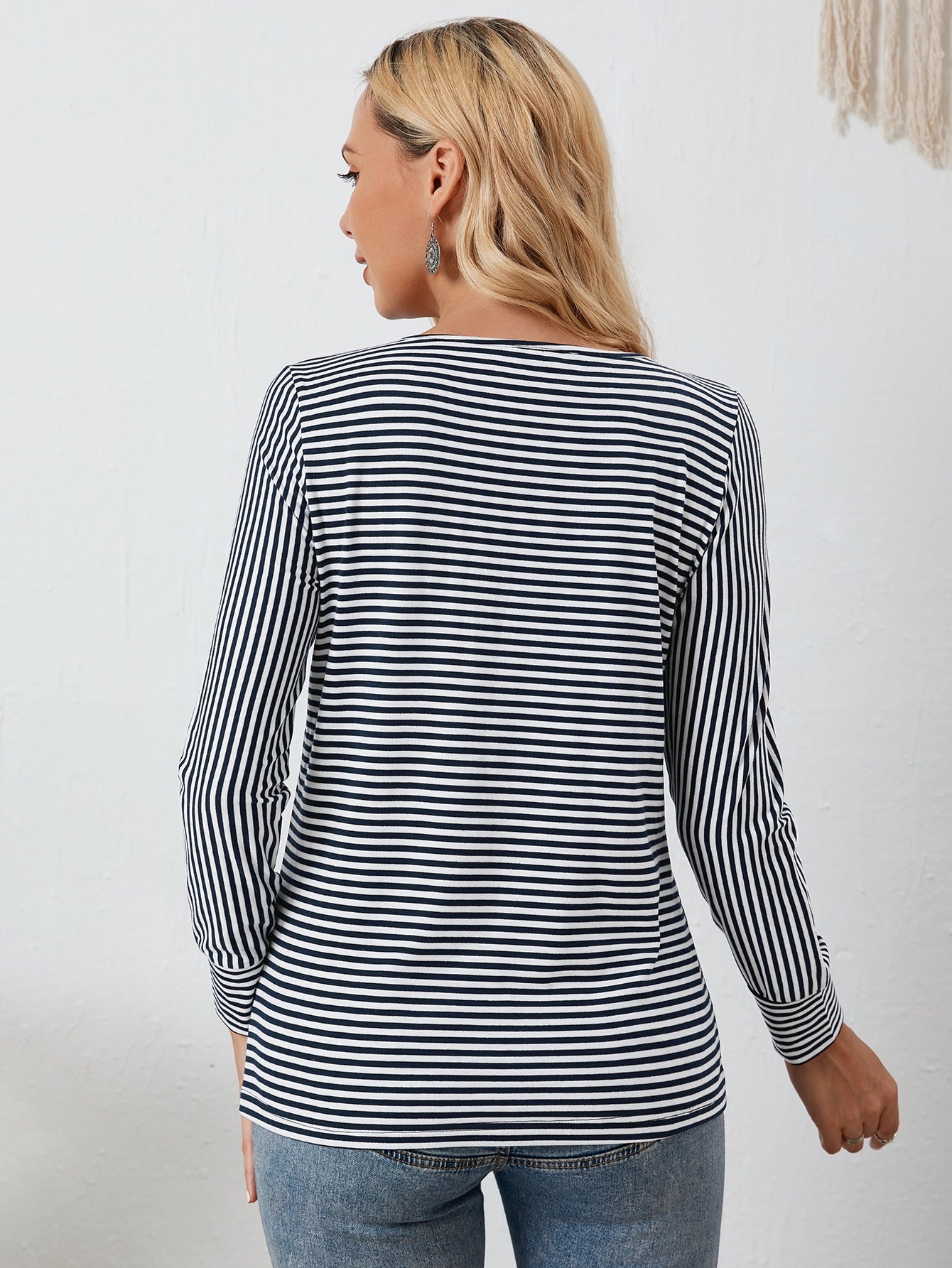 Striped Long Sleeve Tee