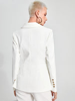 Lapel Neck Cut Out Front Blazer