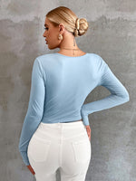 Solid Knot Front Top