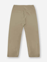 Solid High Waist Capris Leggings