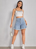 Women Denim Shorts Factory
