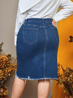 Plus Size Denim Skirts Producers