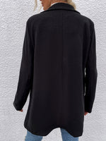 Lapel Neck Double Breasted Overcoat