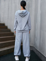 Drop Shoulder Kangaroo Pocket Hoodie & Pants