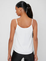 Solid V Neck Cami Top