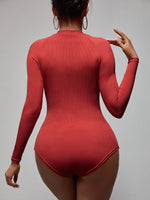 Choker Neck Slim Fit Bodysuit
