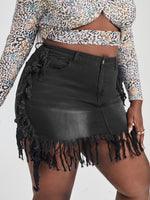 Plus Size Denim Skirts Supplier