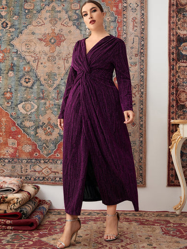 Black Coffee Plus Size Dresses Supplier