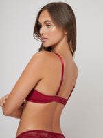 Microfiber Solid Underwire Push Up Bra