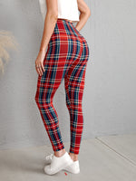 Tartan Print Leggings