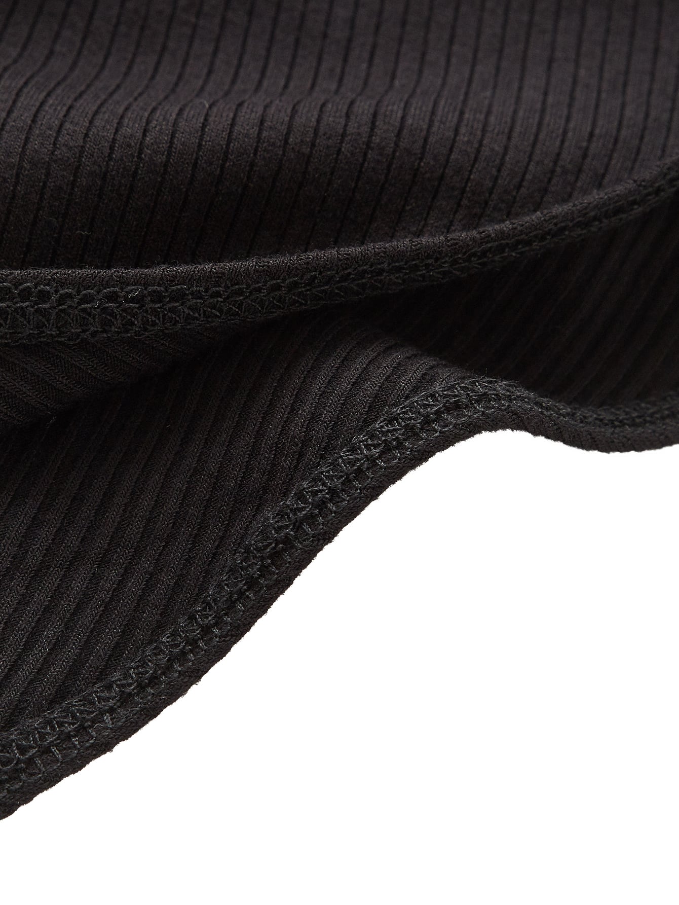 VISCOSE RIBBED SLIM BODYSUIT