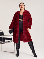 Plus Size Faux Fur Coats Wholesaler