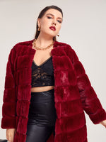Plus Size Faux Fur Coats Manufacturer
