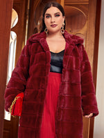 Plus Size Faux Fur Coats Wholesaler