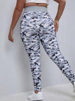 Plus Camo Print Leggings