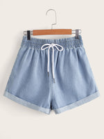 Women Denim Shorts Suppliers