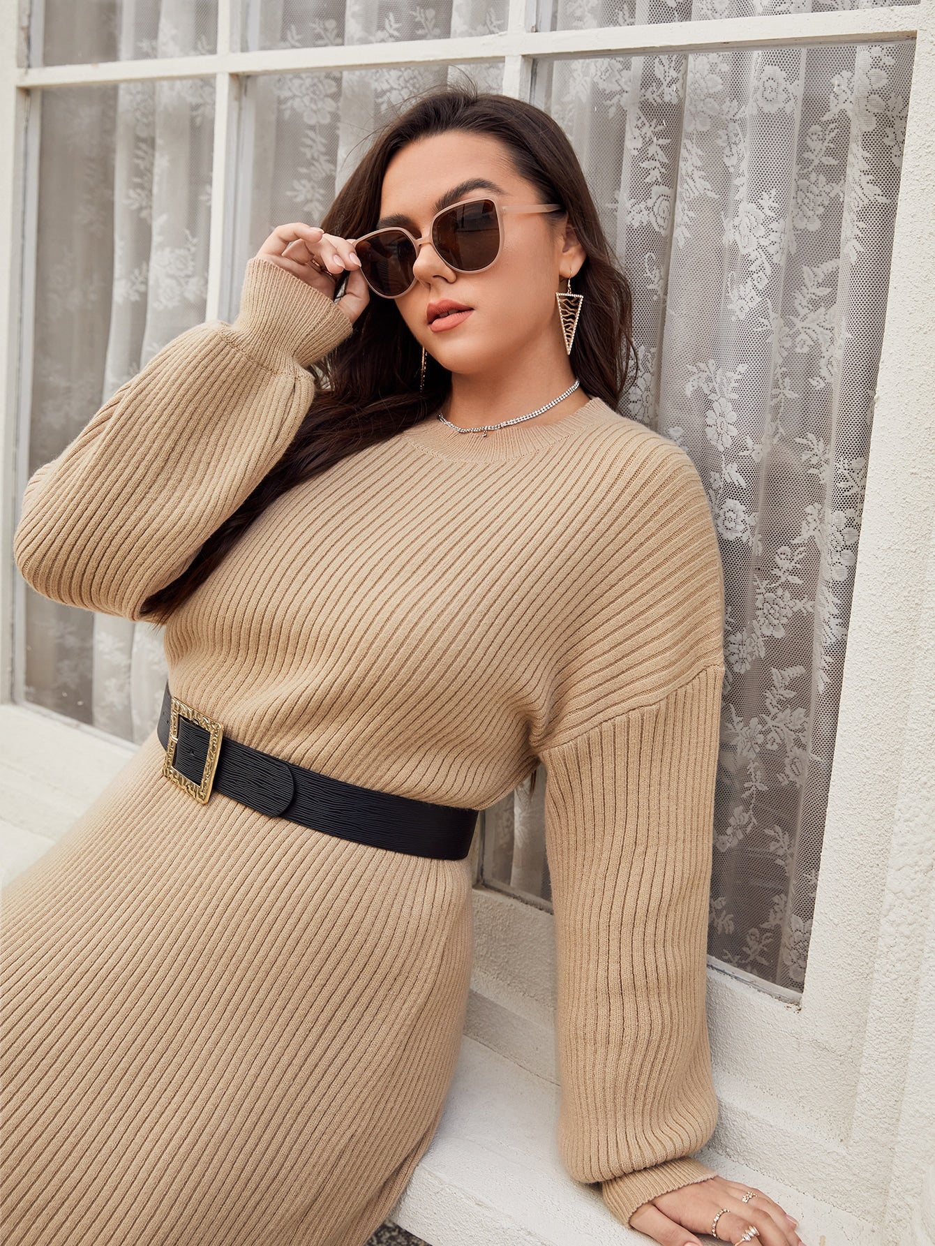 Plus Size Sweater Dresses Wholesalers