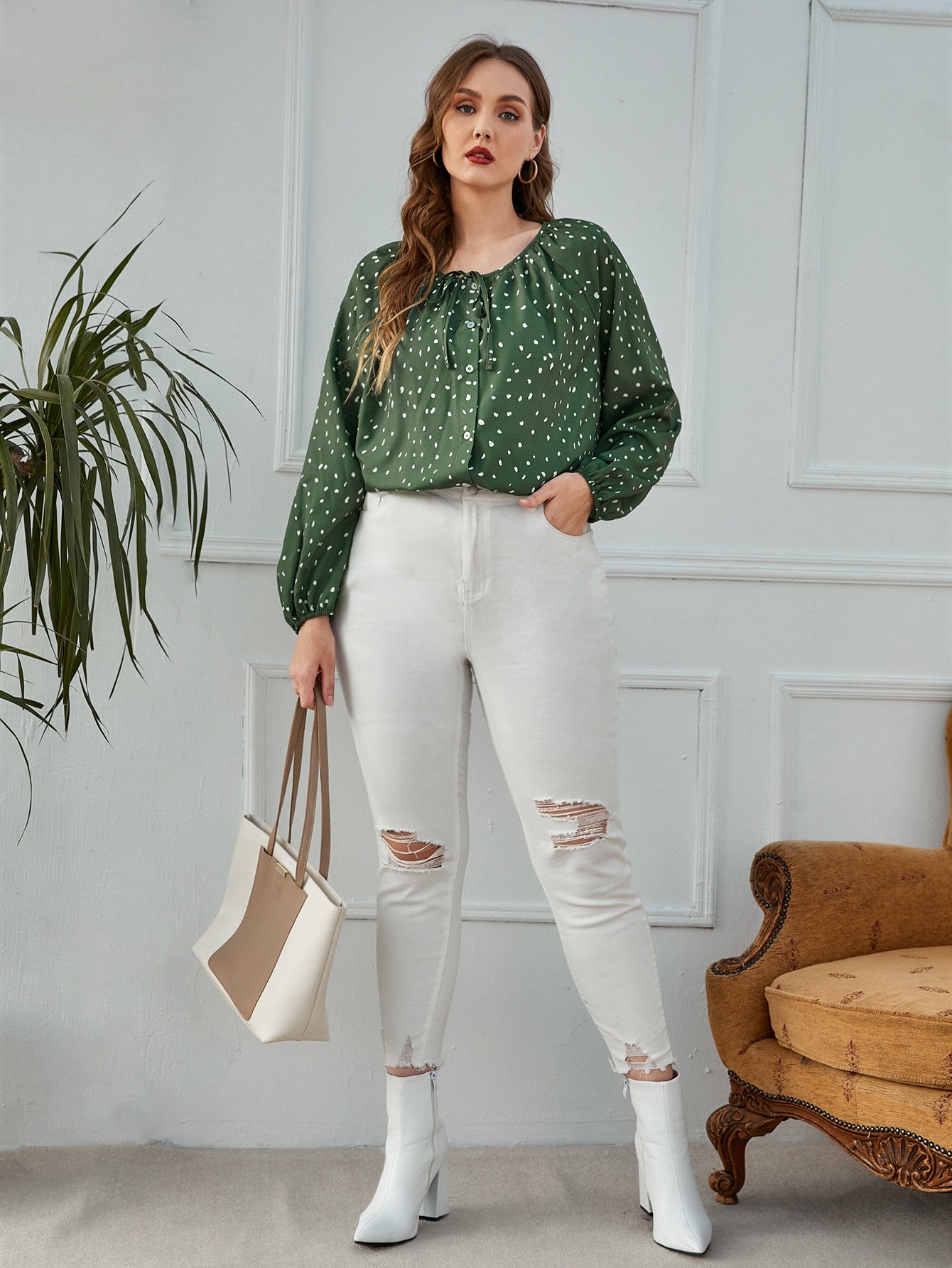 Plus Size Blouses Supplier