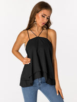 OEM Ladies Black Camis
