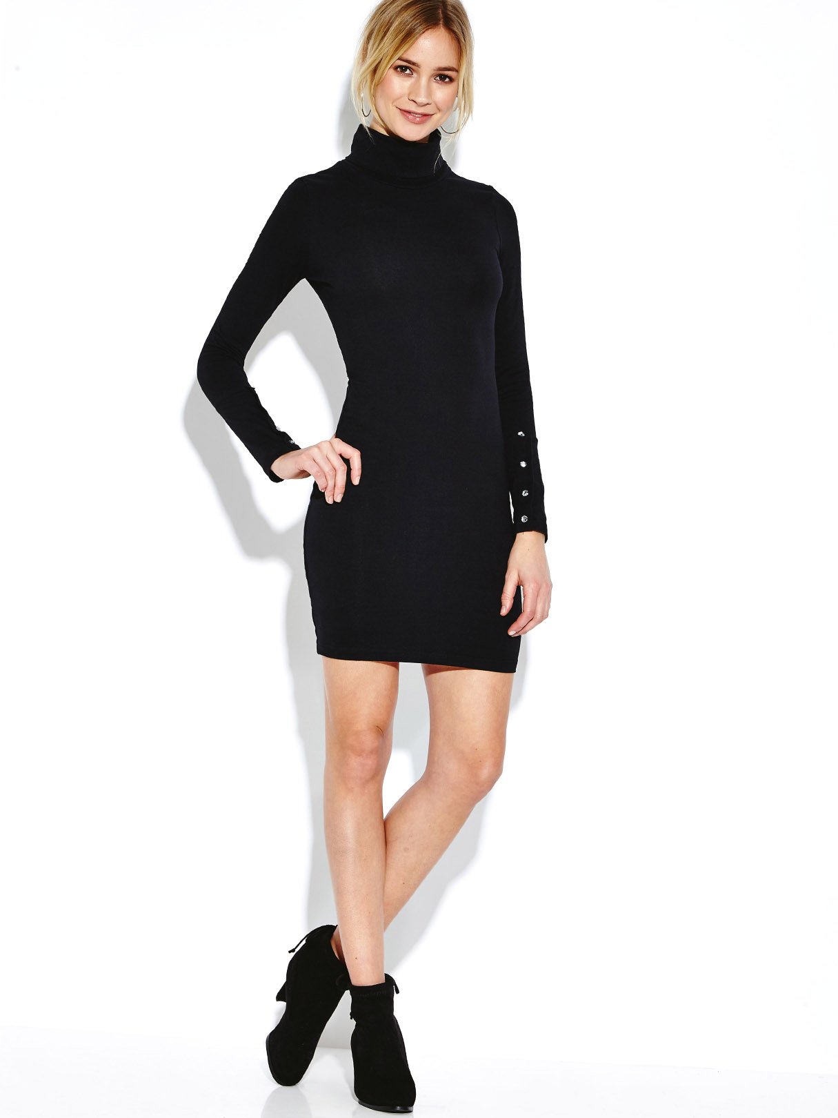 ODM Ladies Long Sleeve Mini Dress