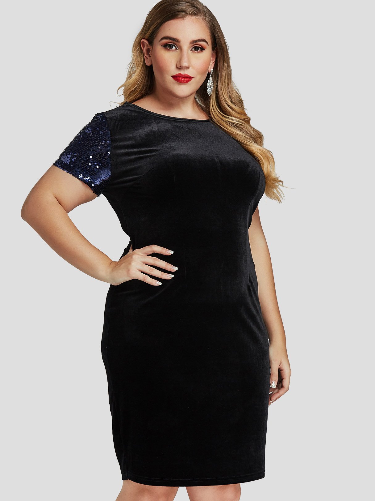 Custom Long Dresses For Plus Size Ladies