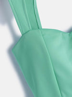 OEM Ladies Green Bodycon Dresses