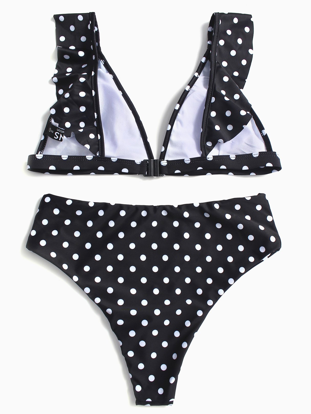 NEW FEELING Womens Black Bikinis