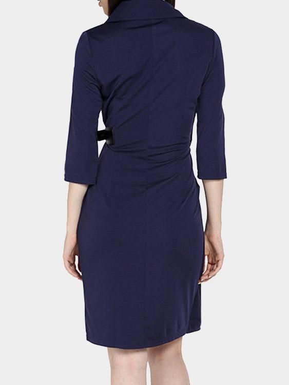NEW FEELING Womens Navy Mini Dresses