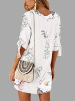NEW FEELING Womens White Mini Dresses