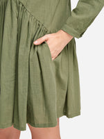 OEM ODM Ladies Yellow Casual Dresses
