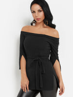 OEM Ladies Black Blouses