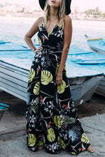 NEW FEELING Womens Black Maxi Dresses
