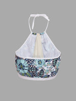 NEW FEELING Womens Floral Bikinis