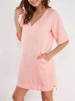 OEM ODM Womens White Shirt Dresses