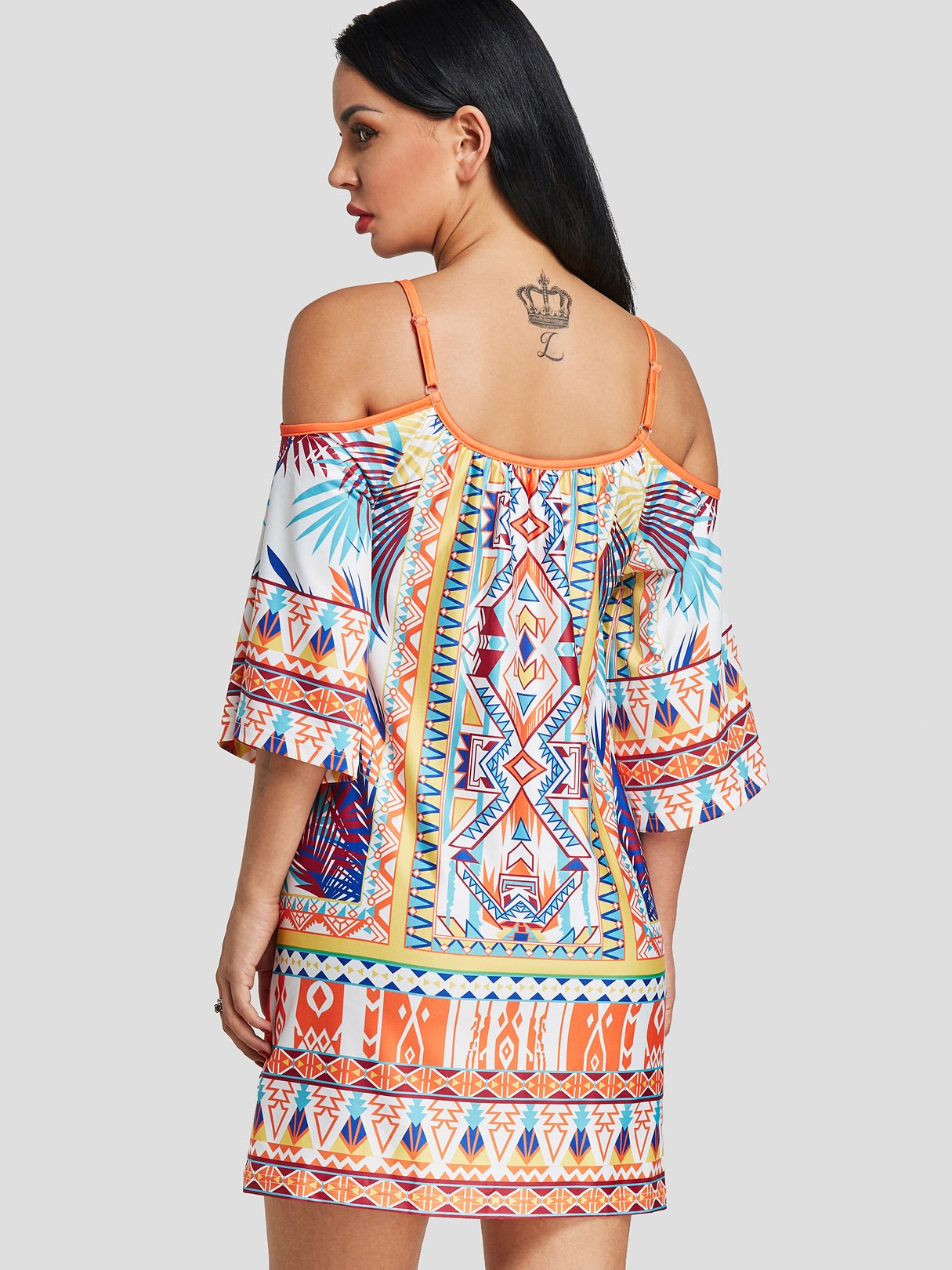 ODM Ladies Half Sleeve Casual Dresses