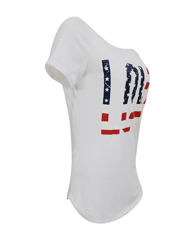 ODM Ladies Short Sleeve T-Shirts