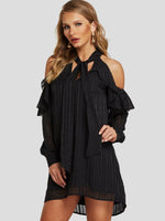 ODM Ladies Long Sleeve Mini Dresses