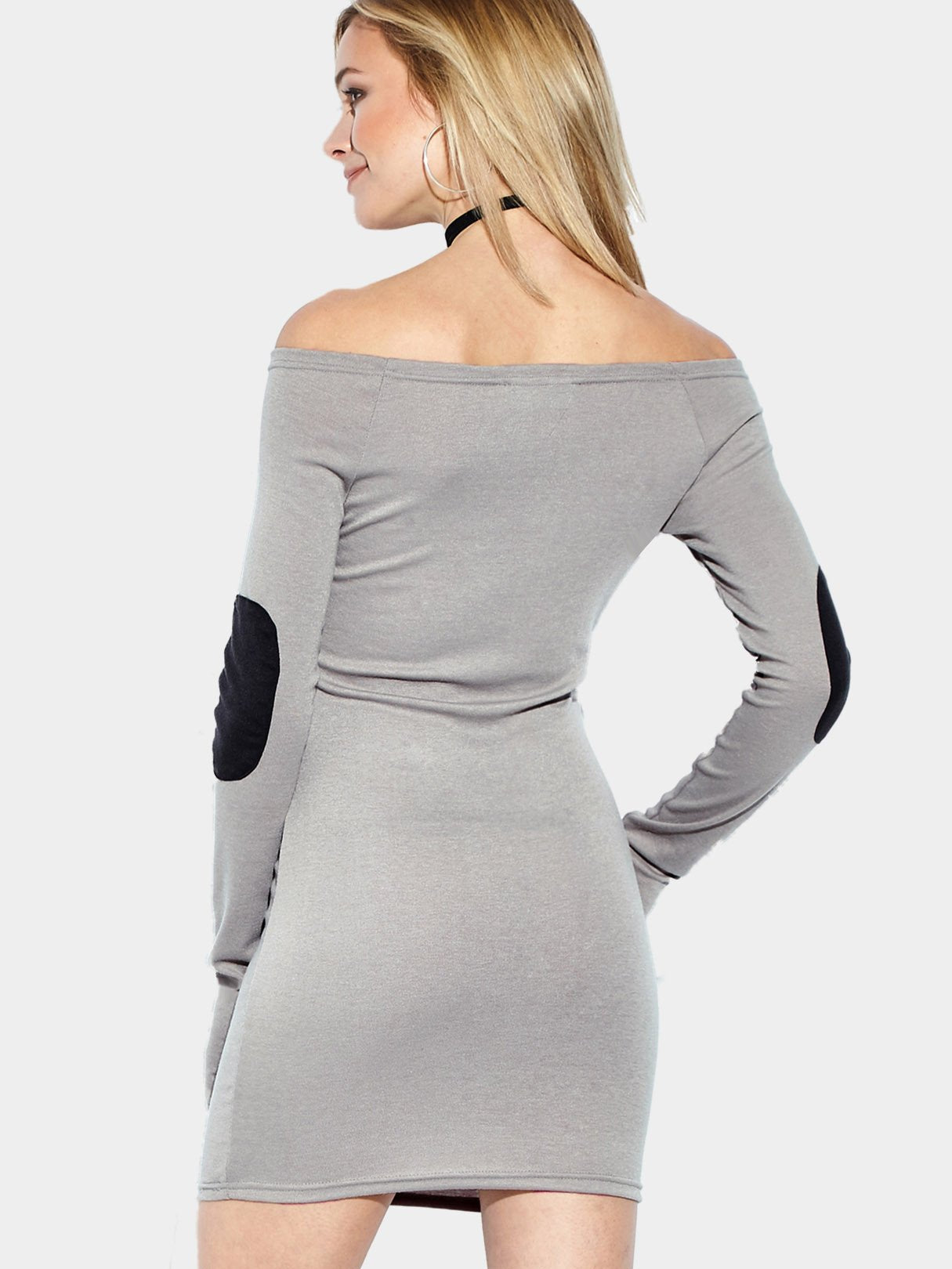 NEW FEELING Womens Grey Mini Dresses